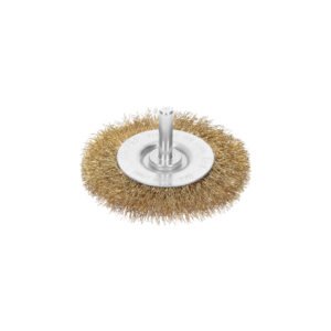 11570 - Carda circular 3" alambre grueso para taladro, Truper