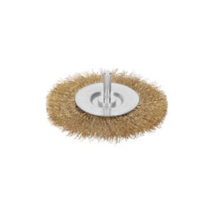 11590 - Carda circular 4" alambre grueso para taladro, Truper