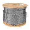 48815 - Metro de cable rígido 1/2" de acero 7x7 hilos, 75 m, FIERO