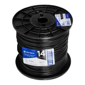 40116 - Metro de cable THHW-LS 14 AWG negro en carrete de 500 m