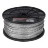 44206 - Metro de cable rígido 3/16" de acero 7x7 hilos, 75 m, FIERO