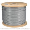 48809 - Metro cable flexible 3/32" acero 7x19 recubierto PVC, 300 m