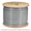 48805 - Metro de cable rígido 3/32" acero 7x7 recubierto PVC, 300 m