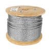 48817 - Metro de cable flexible 3/8" de acero 7x19 hilos, 75 m