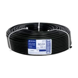 48473 - Metro de cable coaxial RG59 en rollo de 100 m, Volteck
