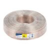 CABO-16P.jpg 46269 - Rollo de 100 m cable polarizado transparente p/bocina 16 AWG