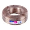 CABO-20P.jpg 46271 - Rollo de 100 m cable polarizado transparente p/bocina 20 AWG
