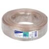CABO-22P.jpg 46265 - Rollo de 100 m cable polarizado transparente p/bocina 22 AWG