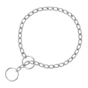 44290 - Collar de entrenamiento para perro, 45 cm, eslabón 2.5 mm