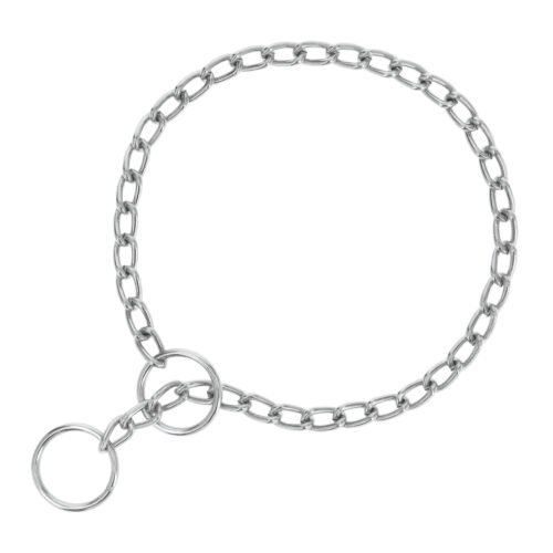 44290 - Collar de entrenamiento para perro, 45 cm, eslabón 2.5 mm