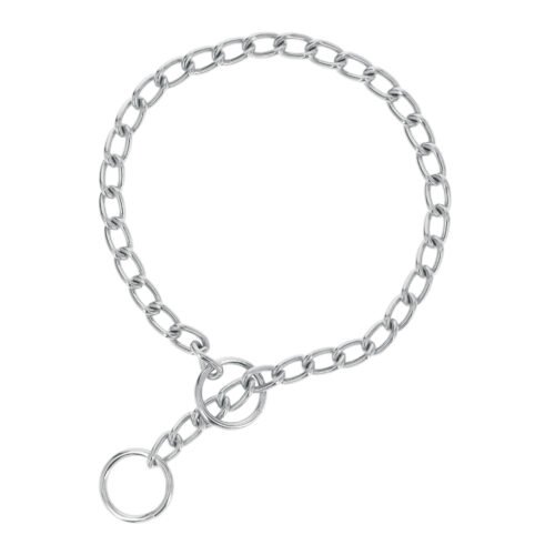 44291 - Collar de entrenamiento para perro, 50 cm, eslabón de 3 mm