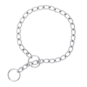 44292 - Collar de entrenamiento para perro, 55 cm, eslabón 3.5 mm