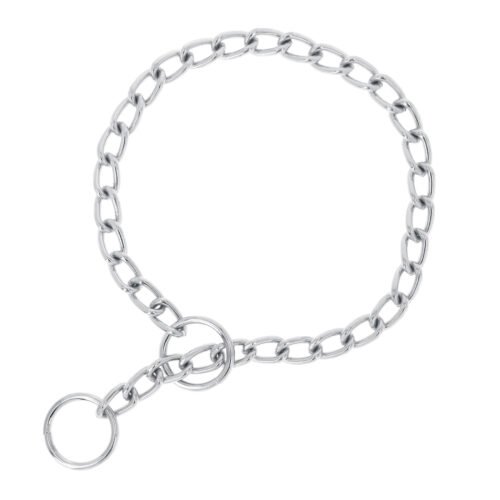 44292 - Collar de entrenamiento para perro, 55 cm, eslabón 3.5 mm
