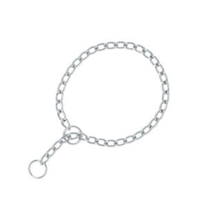 44293 - Collar de entrenamiento para perro, 60 cm, eslabón de 4 mm
