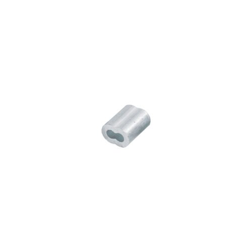 48365 - Bolsa con 50 casquillos dobles de aluminio, 1/8", FIERO
