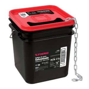 CAGA-1-8.jpg 44269 - Metro de cadena galvanizada de 1/8", 75 m en cubeta, FIERO