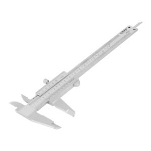 14394 - Calibrador vernier analógico 6", acero inox, std y mm,TRUPER