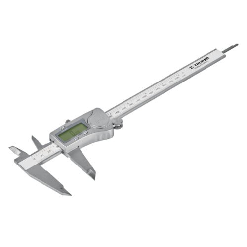 14388 - Calibrador vernier digital 6", acero inox, std y mm, TRUPER