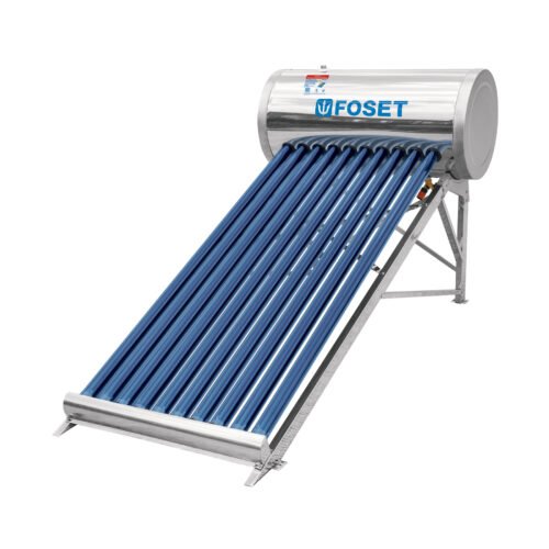 45270 - Calentador solar de agua 10 tubos, 130L, 3 personas, Foset