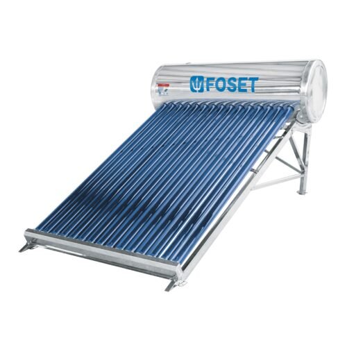 45272 - Calentador solar de agua, 15 tubos, 195L, 5 personas, Foset
