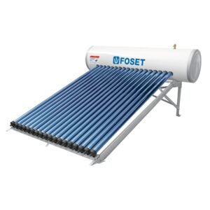 49966 - Calentador solar HeatPipe, 18 tubos, 200L, 5 personas, Foset