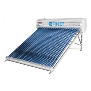 45273 - Calentador solar de agua, 20 tubos, 240L, 7 personas, Foset