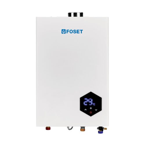 48017 - Calentador instantáneo modulante, 24L, 4 serv, gas LP, Foset