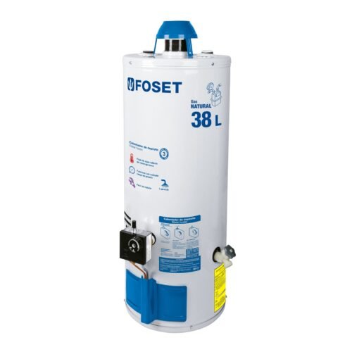 45243 - Calentador de depósito, 38L, 1 servicio, gas natural, Foset