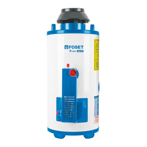 CALE-9PA.jpg 47922 - Calentador de paso, rápida recup, 9L, 2 serv, gas LP, Foset