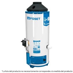 47924 - Calentador de paso, rápida recup, 9L, 2 serv, gas nat, Foset