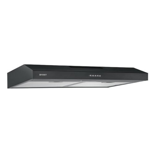 45440 - Campana extractora 75 cm, empotrable, negra, Foset