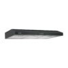 49487 - Campana extractora 80 cm, empotrable, negra, Foset