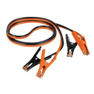 17543 - Cables pasa corriente 3 m, 225 A, 8 AWG, con funda, Truper