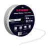 44161 - Metro de cadena de 3 mm de plástico blanca, carrete de 50 m
