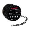 44180 - Metro de cadena de 8 mm de plástico negra, carrete de 25 m
