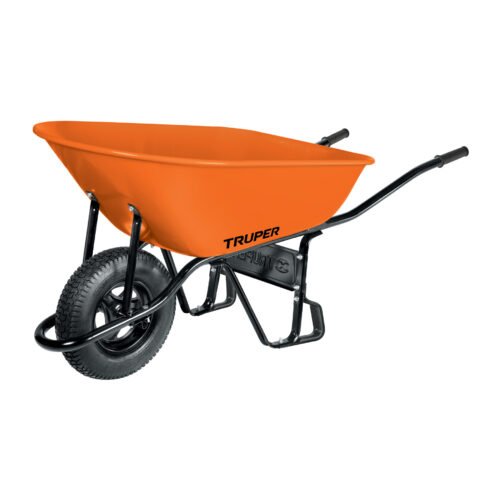 11249 - Carretilla 8 ft3 Neumática, bastidor tubular, Truper