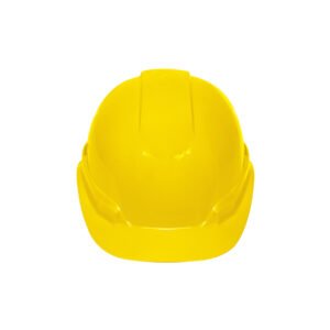 101257 - Casco de seguridad ventilado, ajuste de matraca, amarillo