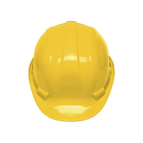 25037 - Casco de seguridad, ajuste de intervalos, amarillo, Pretul