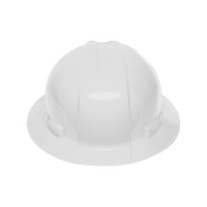 10567 - Casco de seguridad ala ancha, blanco, Truper