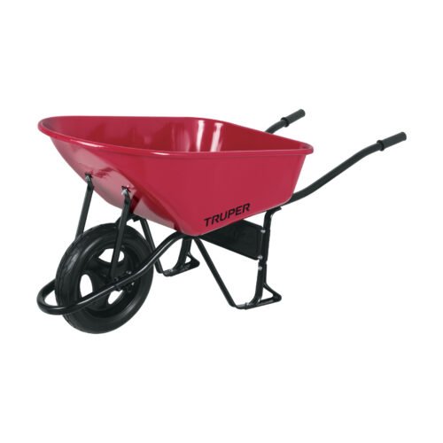 10255 - Carretilla 6 ft3 Imponchable, bastidor tubular, Truper