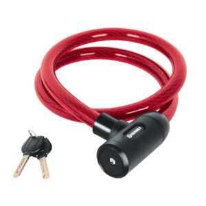 43921 - Candado de cable con llave, 20 mm X 1.20 m, HERMEX