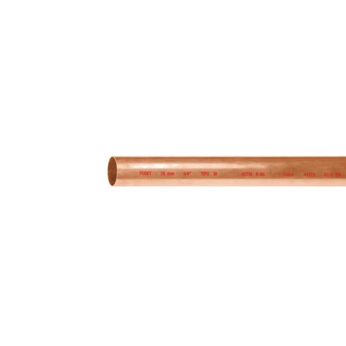 41275 - Tubo rígido de cobre 3/4" tipo "M", 3m, 1.4kg, FOSET