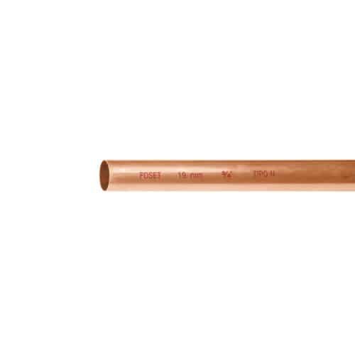 CC-002N.jpg 48152 - Tubo rígido de cobre 3/4" tipo "N", 3m, 0.9kg, FOSET