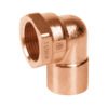 49651 - Codo 90° de cobre, rosca interior 3/4", Foset