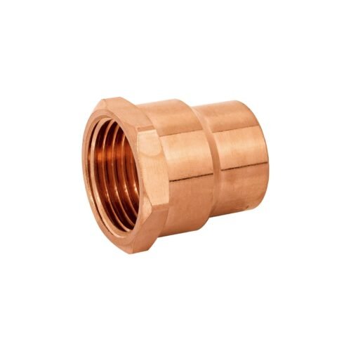 49656 - Conector de cobre, rosca interior 1/2", Foset