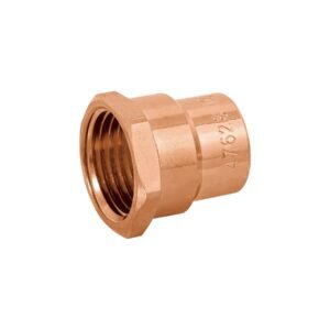 47628 - Conector de cobre de rosca interior 1/2", Foset Basic