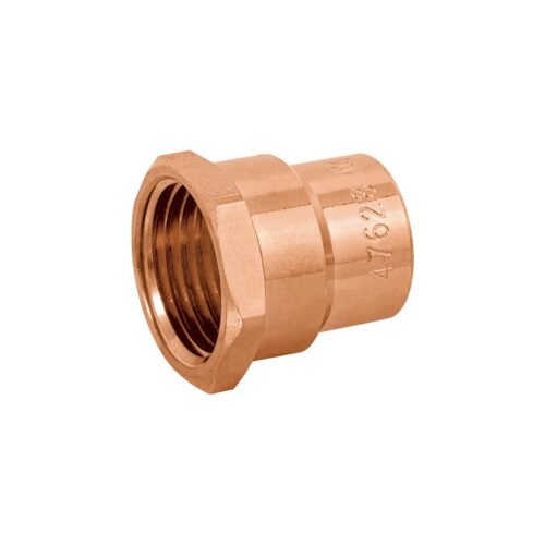 47628 - Conector de cobre de rosca interior 1/2", Foset Basic