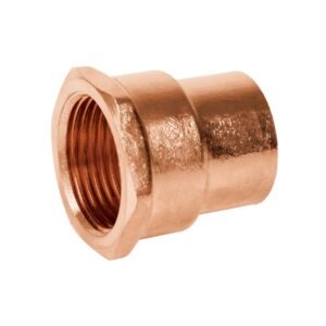 49657 - Conector de cobre, rosca interior 3/4", Foset