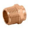 47625 - Conector de cobre de rosca exterior 1/2", Foset Basic