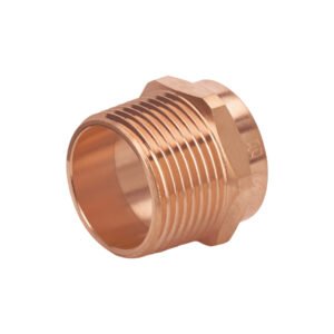 47627 - Conector de cobre de rosca exterior 1", Foset Basic